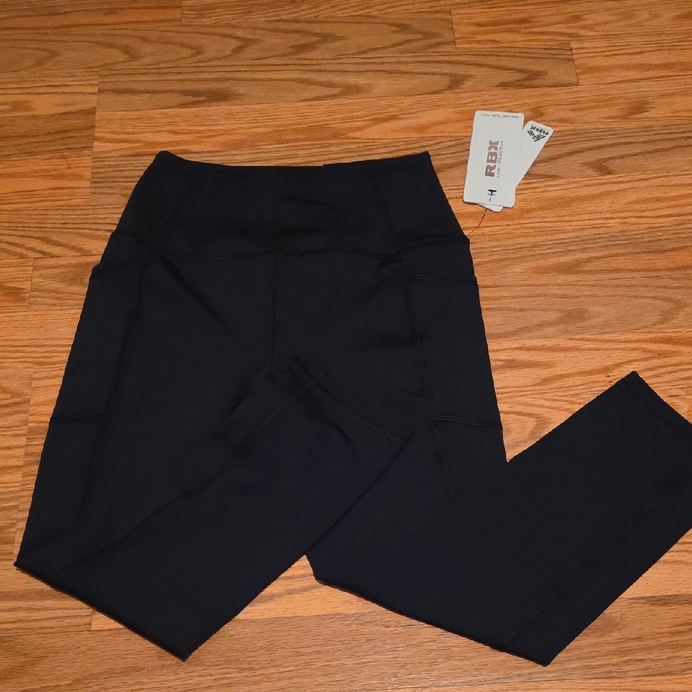 RBX Midnight Black Active Leggings